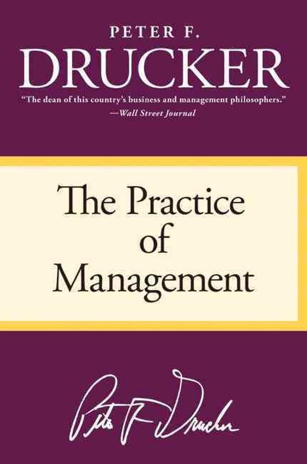 The Practice of Management by Peter F. Drucker (English) Paperback Book