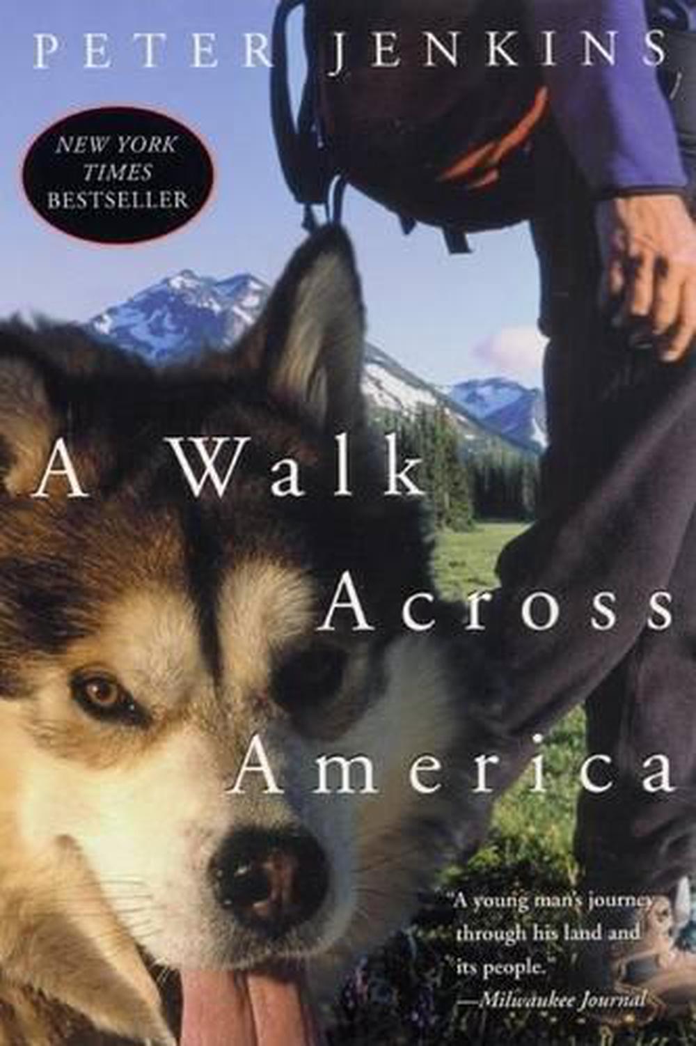 A Walk Across America by Peter Jenkins (English) Paperback Book Free