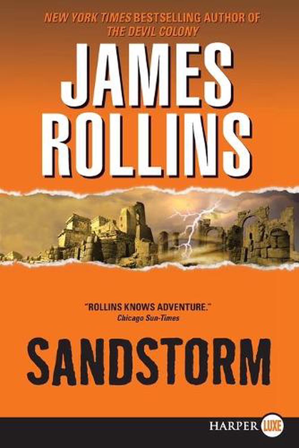 james rollins sandstorm hardcover
