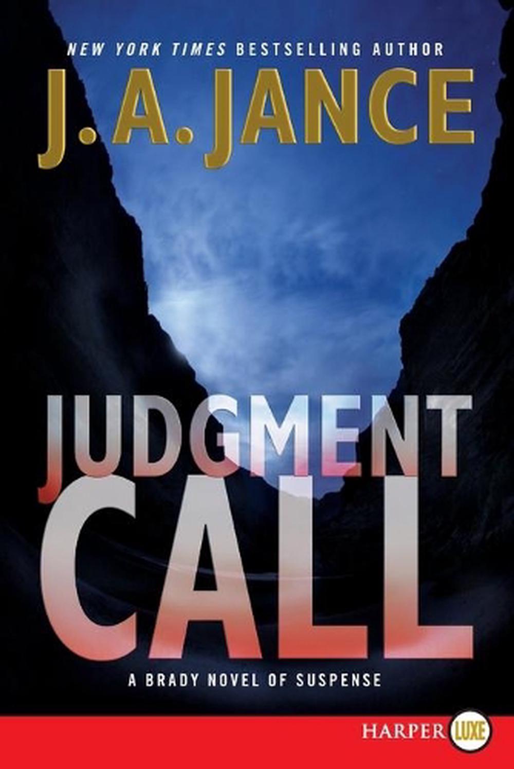 Judgment Call by J.A. Jance (English) Paperback Book Free Shipping