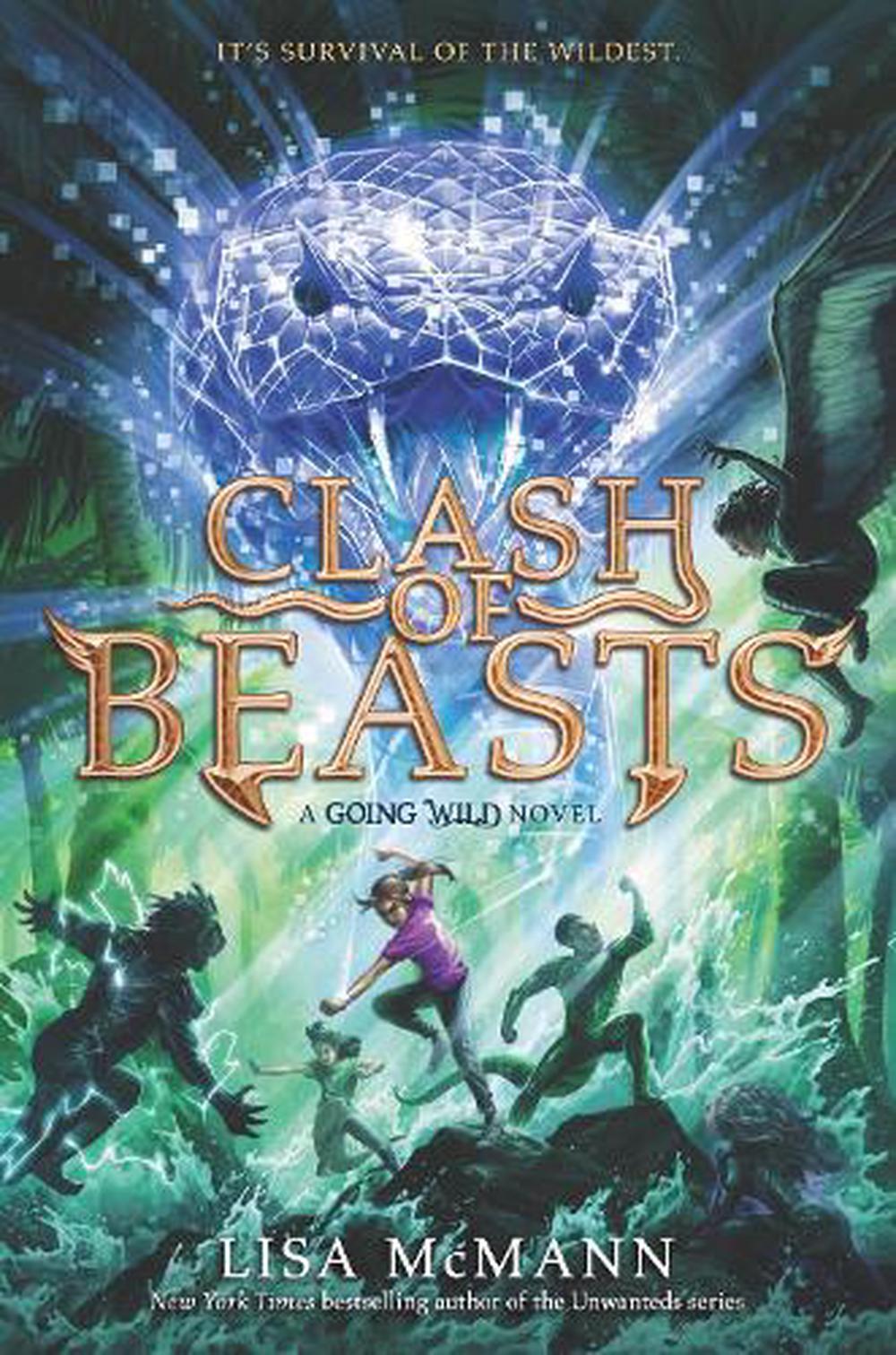 Going Wild #3: Clash Of Beasts by Lisa McMann (English) Hardcover Book ...