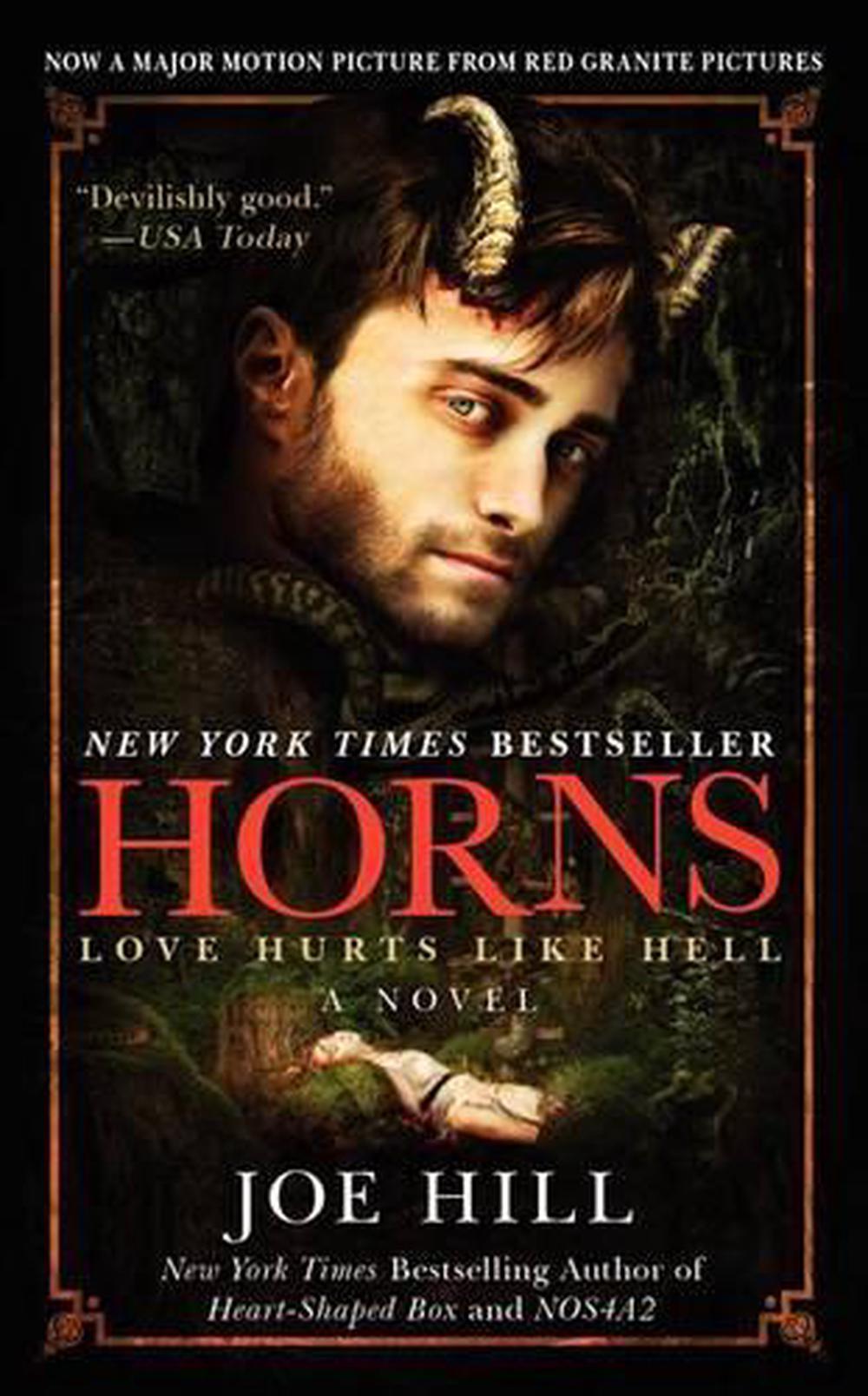 Horns A Novel by Joe Hill (English) Mass Market Paperback Book Free