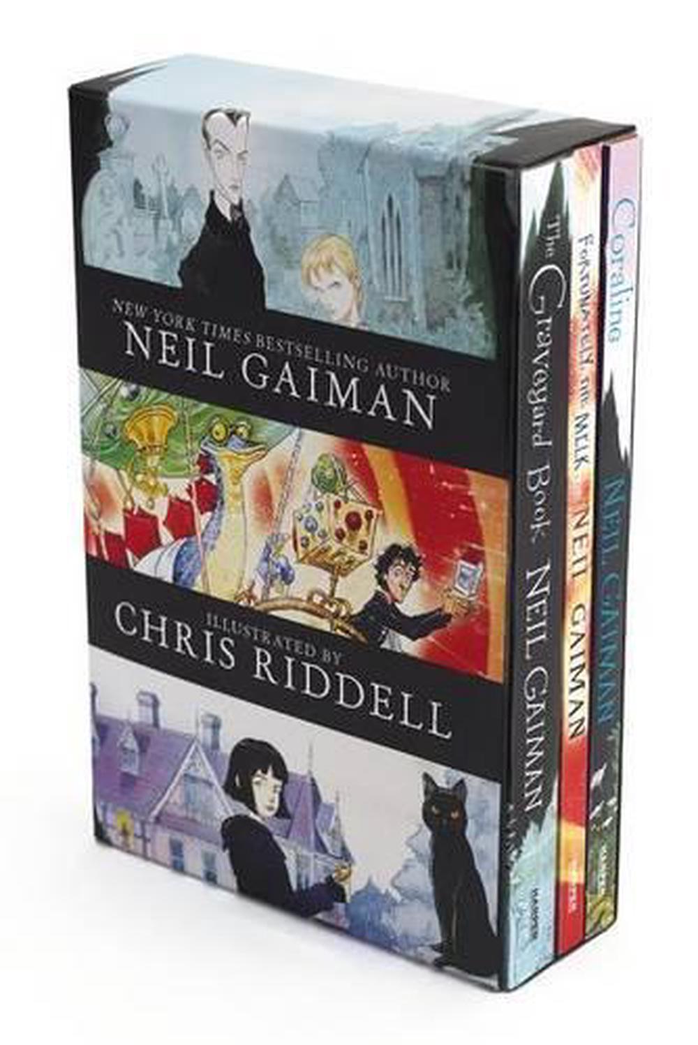 Neil Gaiman/Chris Riddell 3-Book Box Set: Coraline; The ...