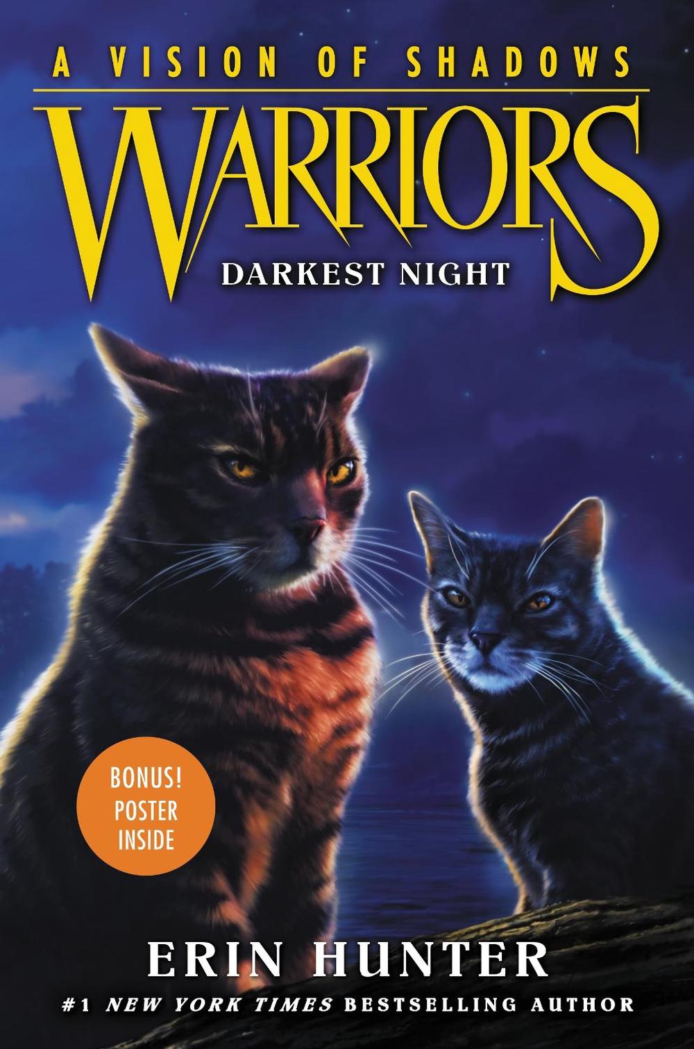 Warriors a Vision of Shadows 4 Darkest Night by Erin Hunter (English