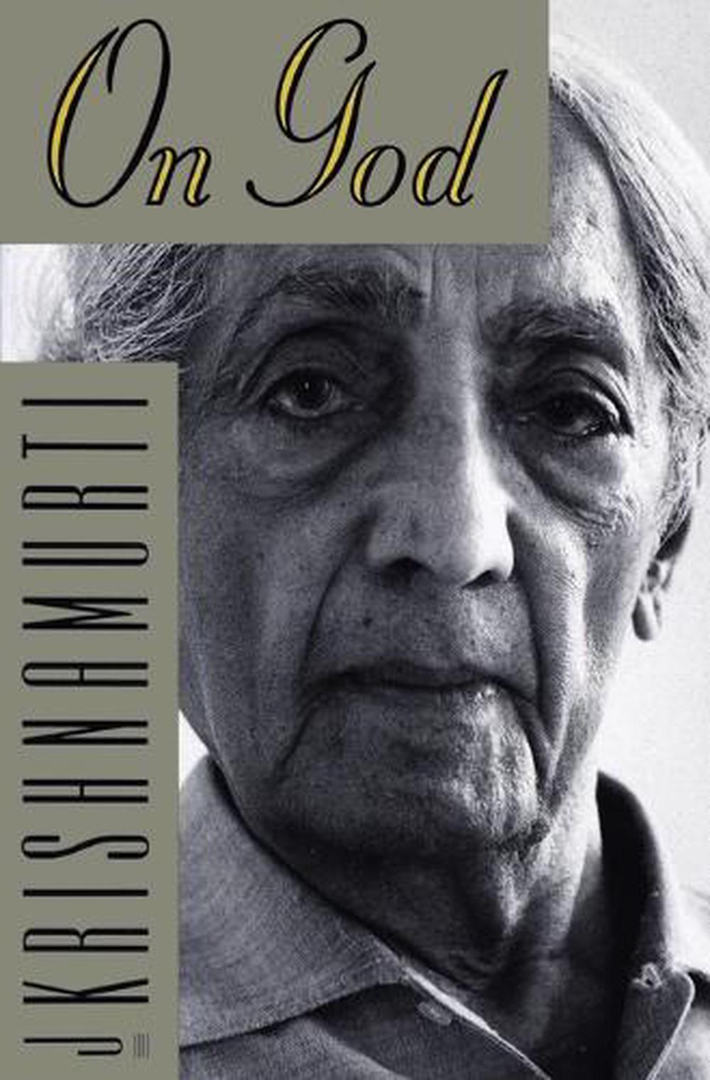 On God by Jiddu Krishnamurti (English) Paperback Book Free Shipping 