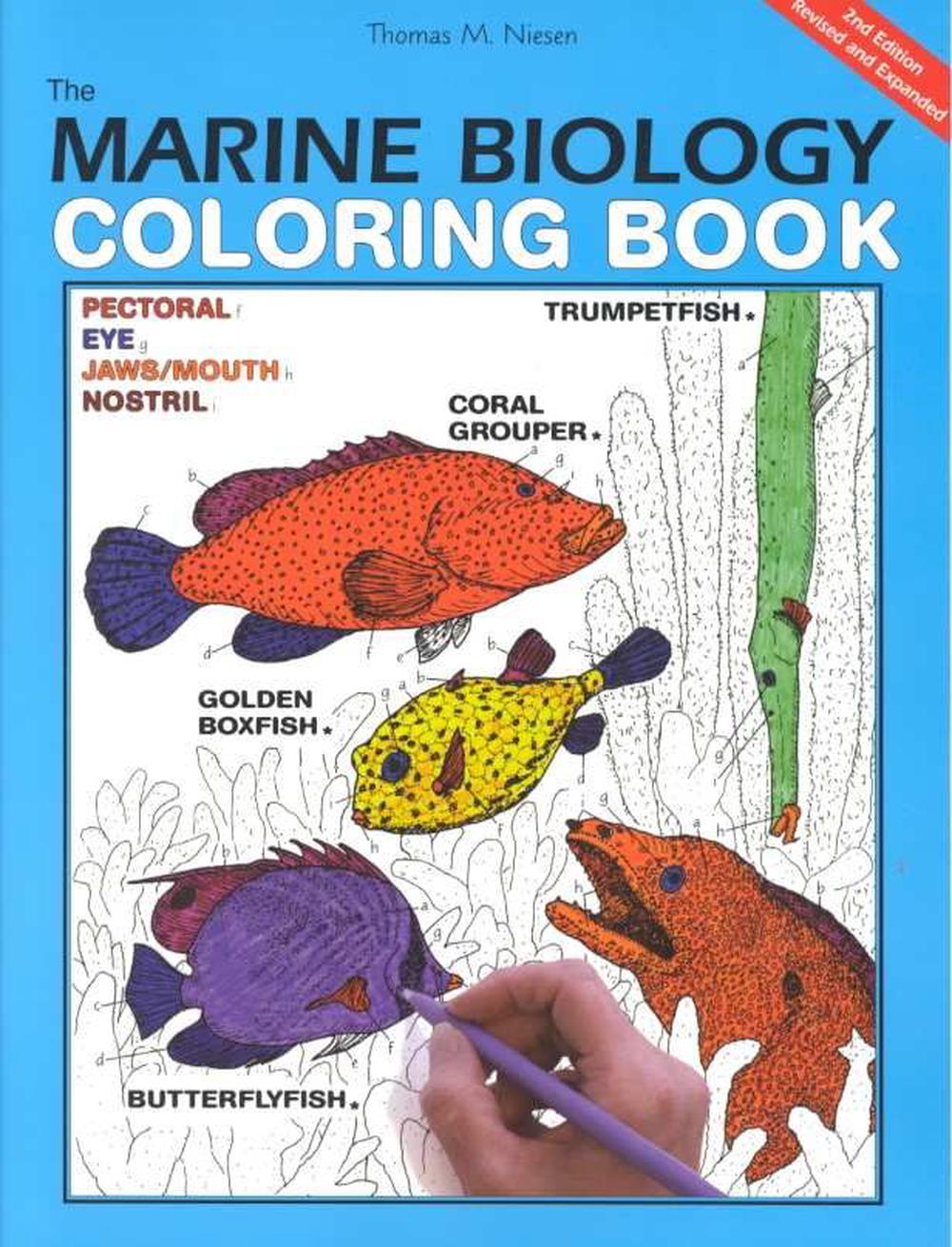 Download The Marine Biology Coloring Book, 2e by Thomas M. Niesen (English) Paperback Boo 9780062737182 ...