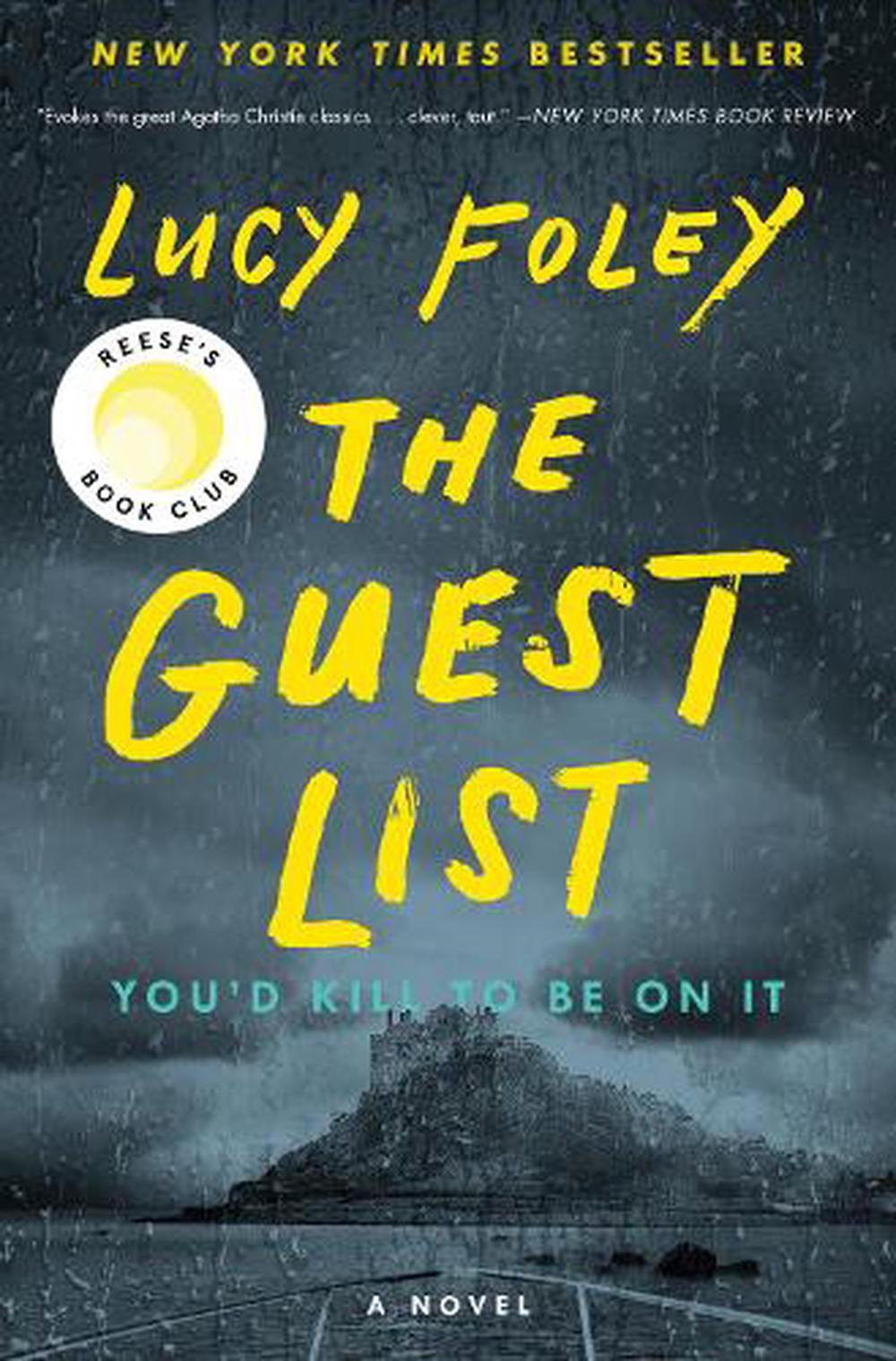The Guest List A Novel by Lucy Foley (English) Hardcover Book Free