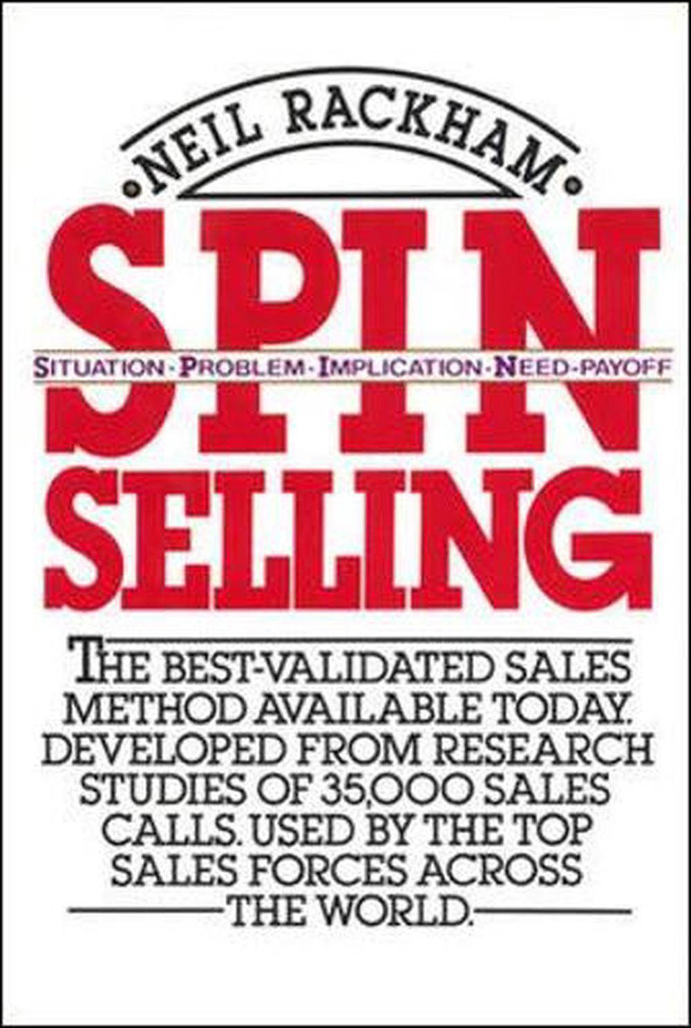 Spin Selling by Neil Rackham (English) Hardcover Book Free Shipping