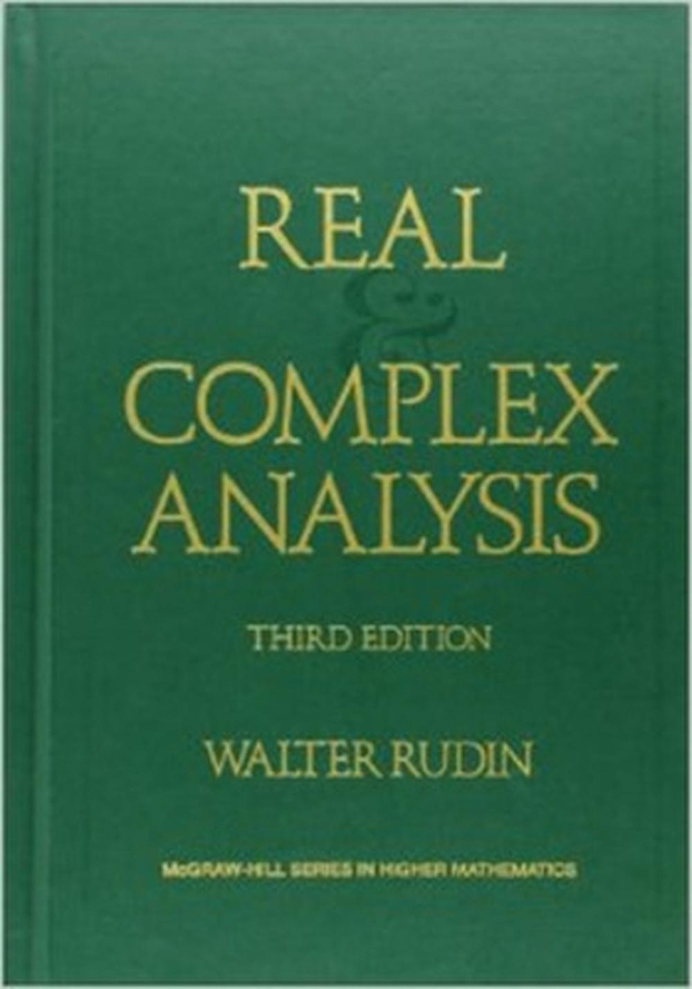 Real and Complex Analysis by Walter Rudin (English ...