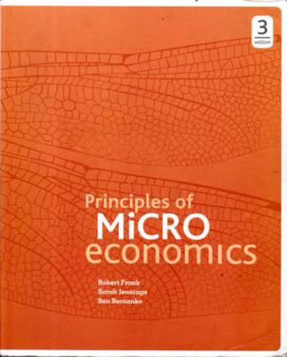 Principles of Microeconomics 3rd Edition by Sarah Jennings (English) Paperback B