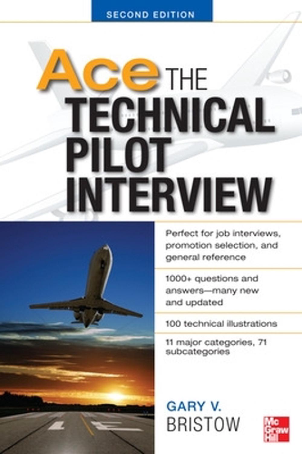 Ace The Technical Pilot Interview 2/E by Gary Bristow (English) Paperback Book