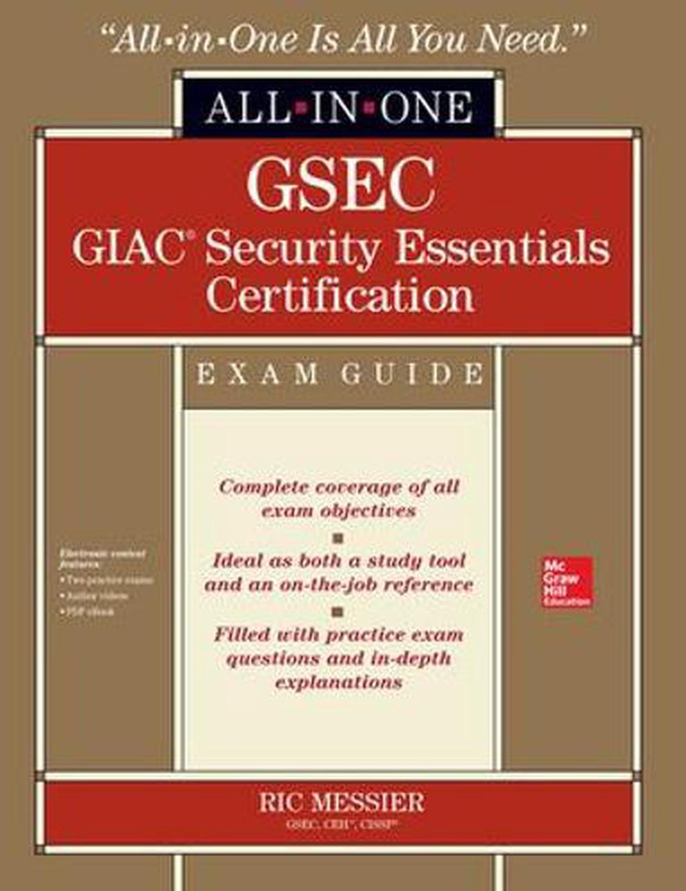 GSEC GIAC Security Essentials Certification Exam Guide [With CDROM] by Sns-Brigh10