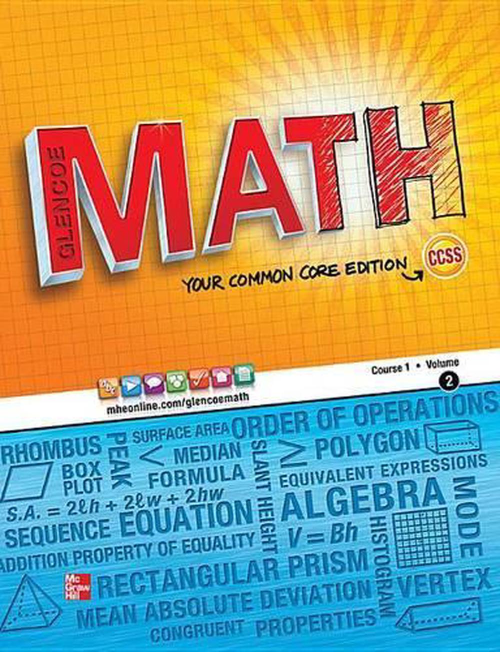 Glencoe Math, Course 1, Student Edition, Volume 2 by McGrawHill