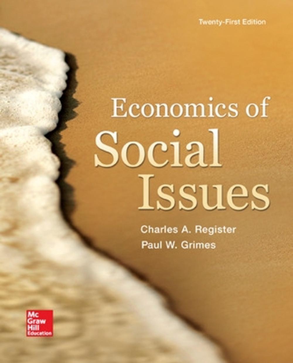 Economics of Social Issues 21st Edition by Charles A. Register (English