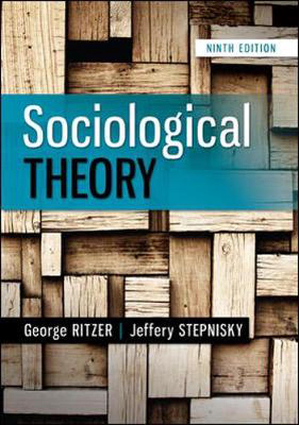 Sociological Theory 9th Edition by Ritzer (English) Hardcover Book Free S 9780078027017
