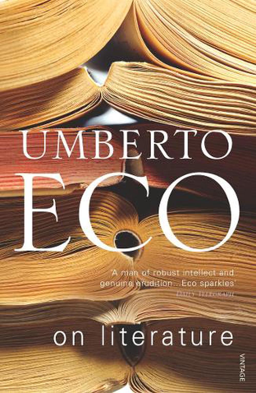 On Literature by Umberto Eco (English) Paperback Book Free Shipping! 9780099453949 eBay
