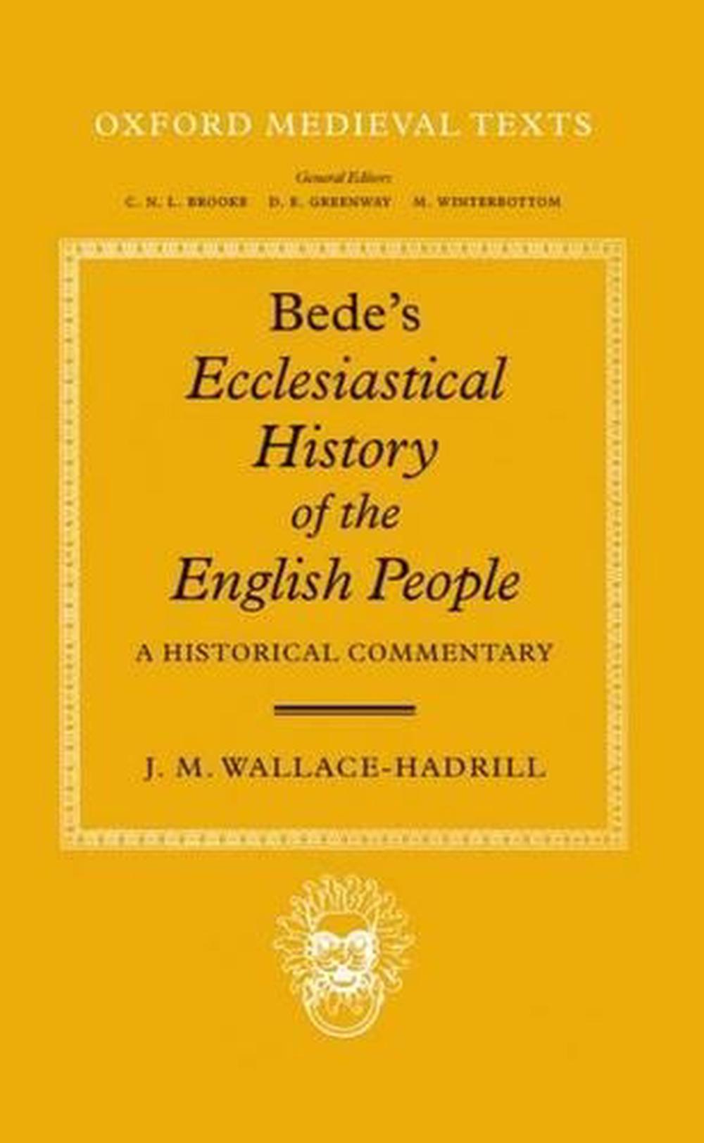 wrote ecclesiastical history of the english people