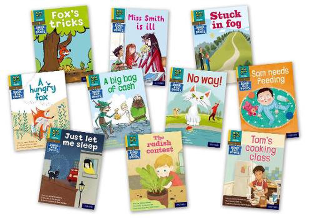 Read Write Inc. Phonics Book Bag Books Yellow Set 5 Storybooks Mixed