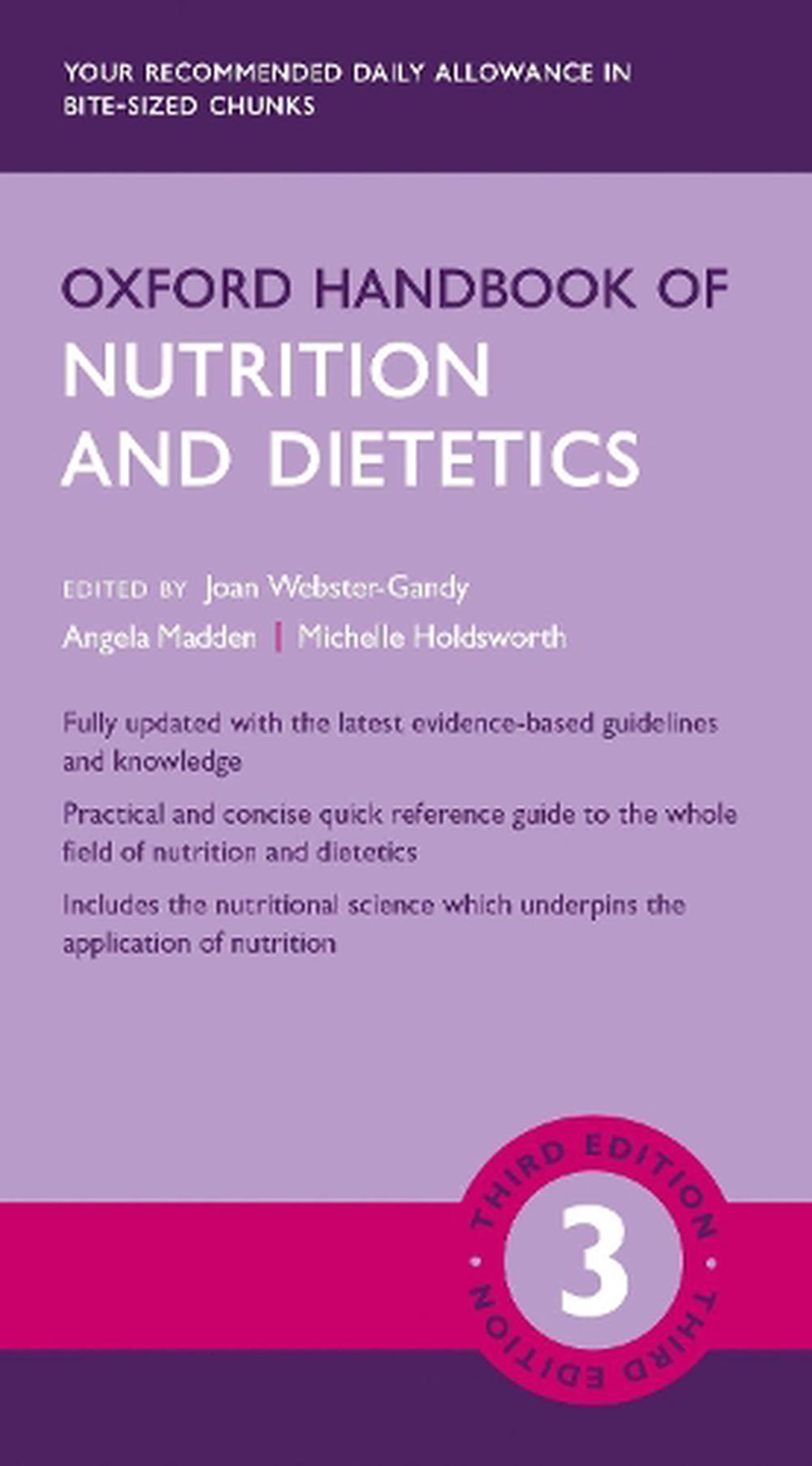 Oxford Handbook of Nutrition and Dietetics 3e (English) Paperback Book