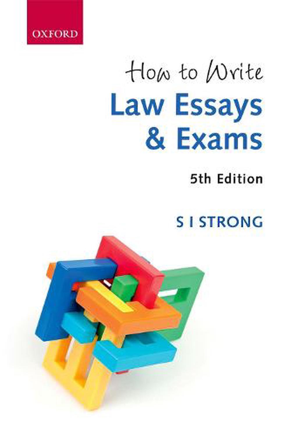 how to write law essays and exams strong