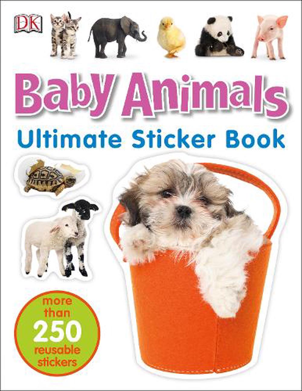 Baby Animals Ultimate Sticker Book by Dk (English) Paperback Book Free ...