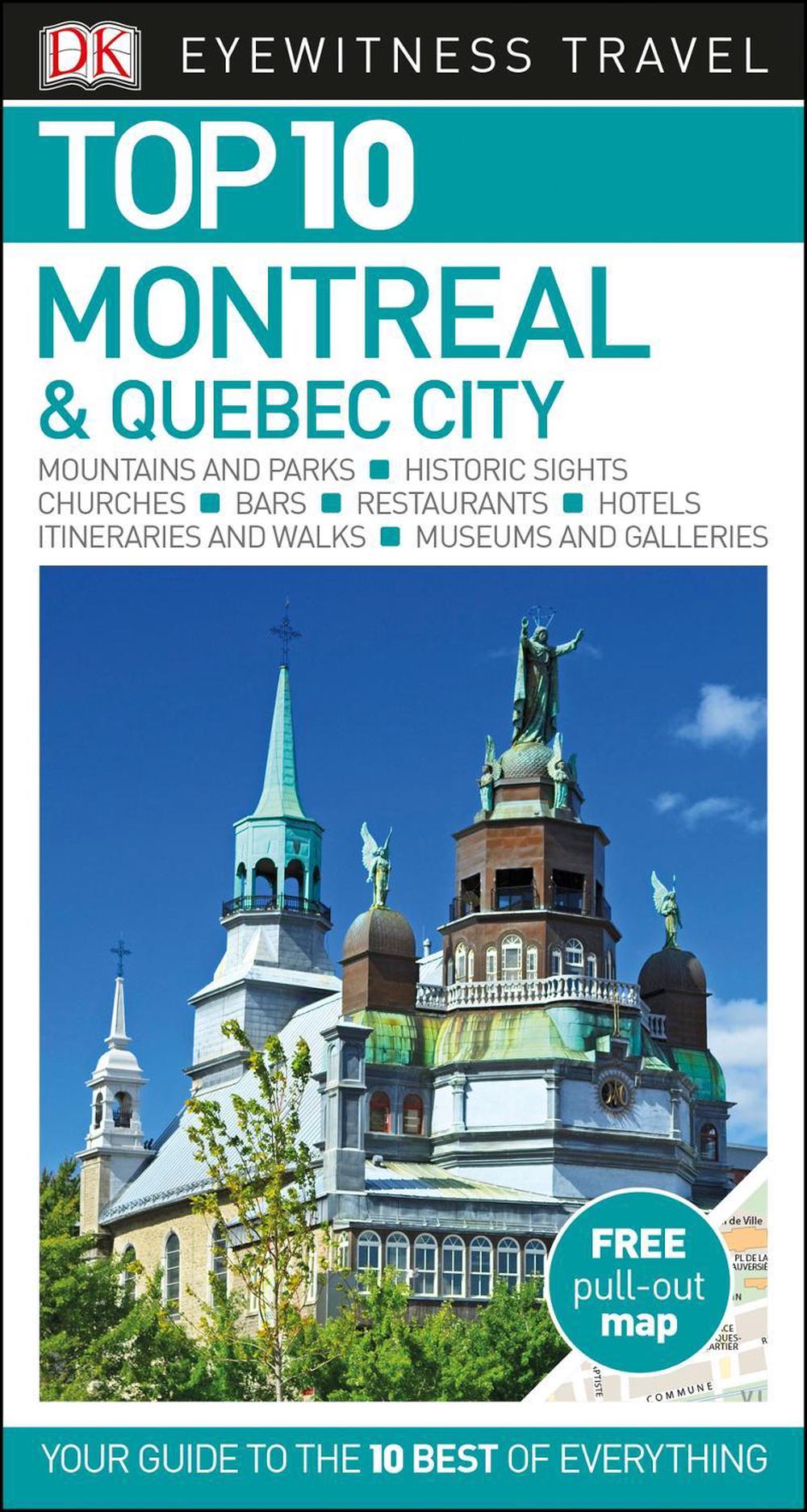 Top 10 Montreal & Quebec City by Dk Travel (English) Paperback Book