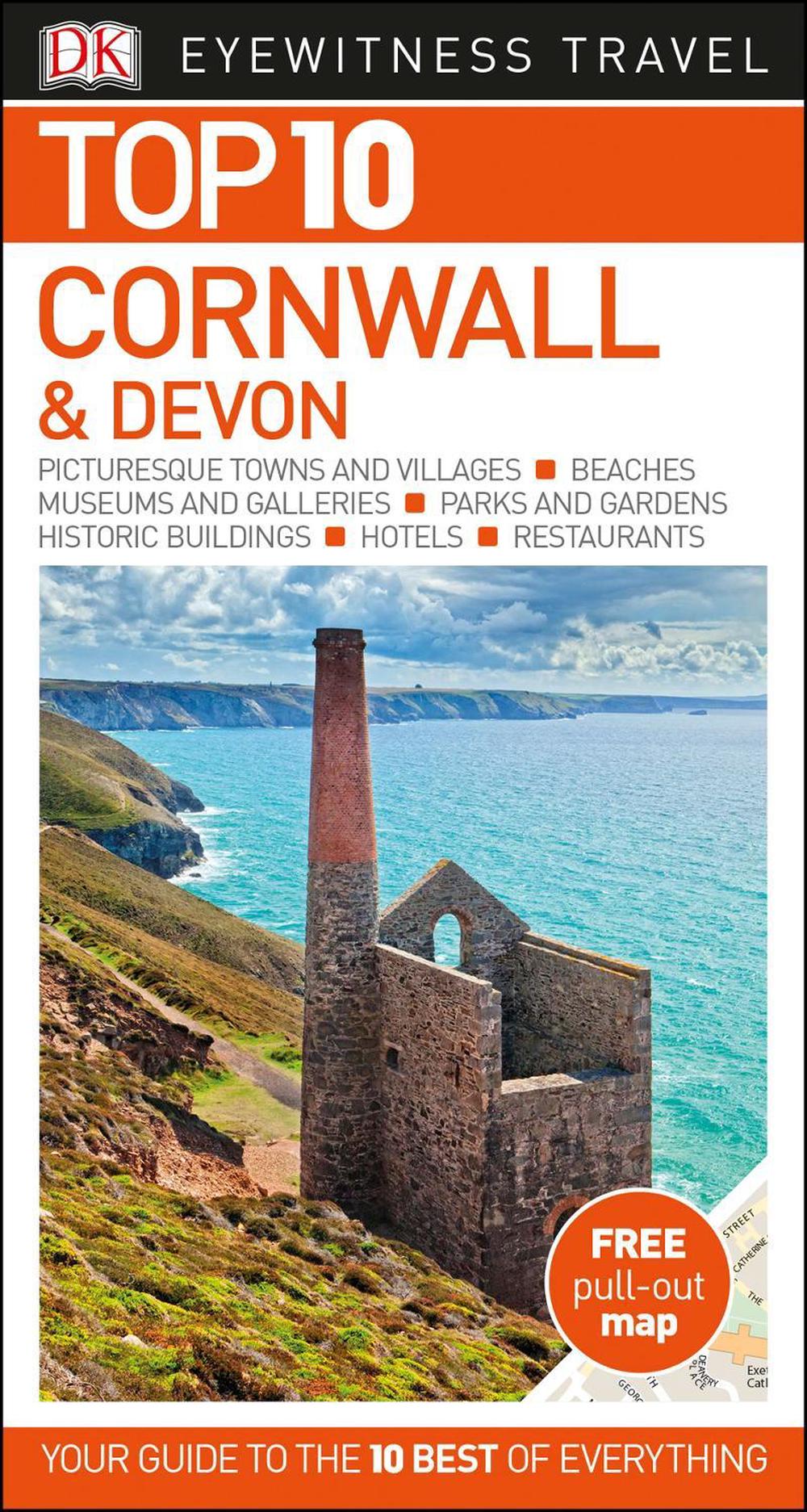 Top 10 Cornwall and Devon by DK Travel Paperback Book for sale online eBay