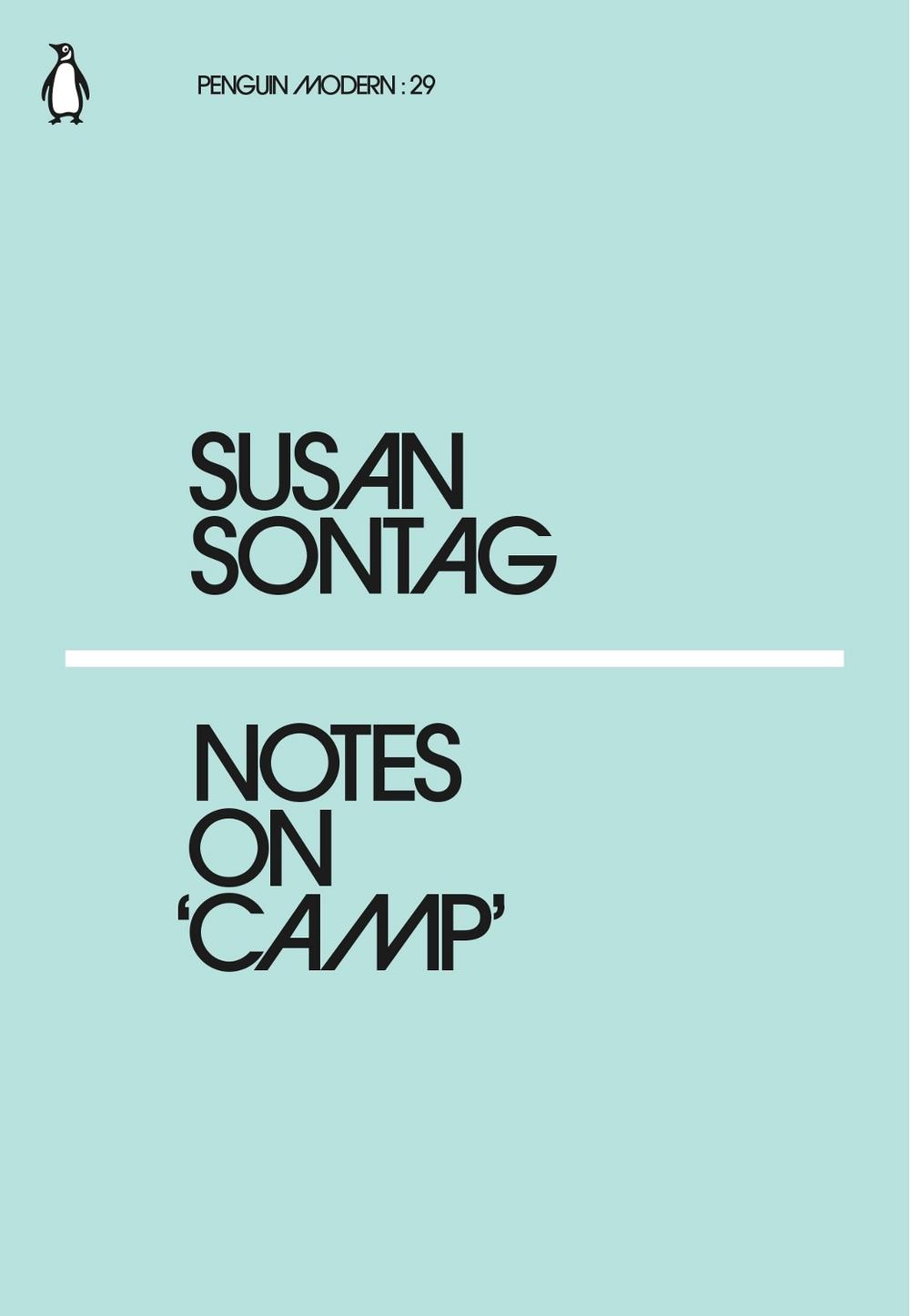 susan sontag's 1964 essay 'notes on 'camp'