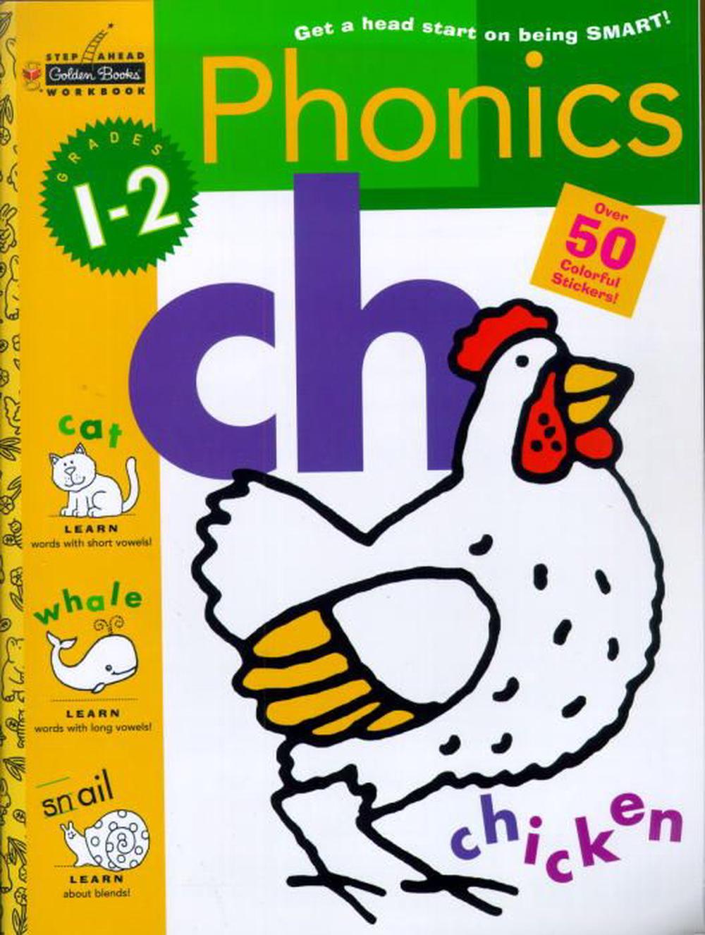 Phonics Grades 12 [With Stickers] by Golden Books (English) Paperback Book Fre 9780307235428