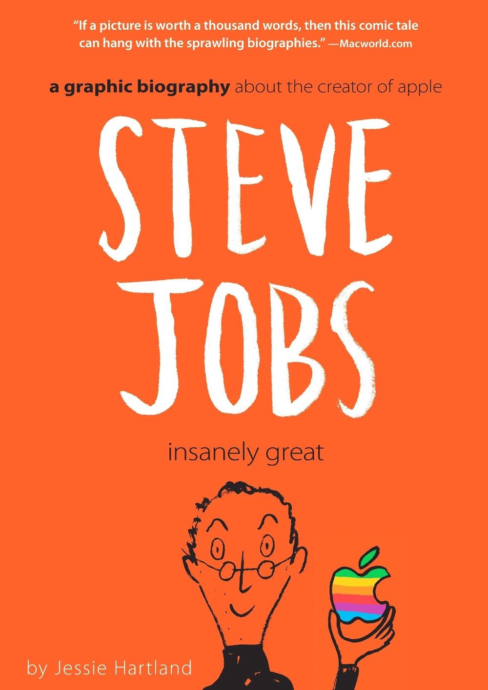 Steve Jobs Insanely Great by Jessie Hartland (English) Paperback Book