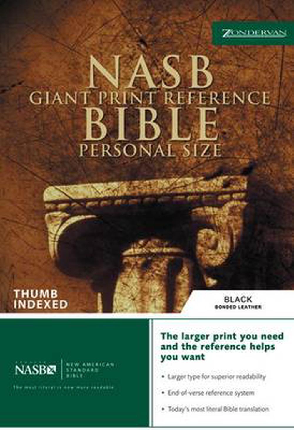 giant-print-reference-bible-nasb-personal-size-by-zondervan-publishing