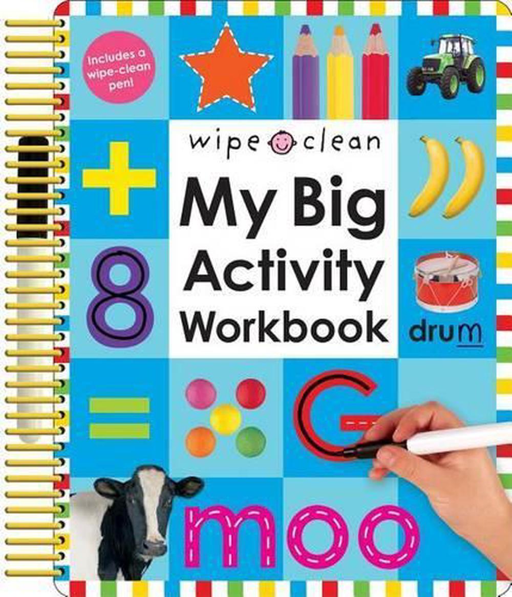 My Big Activity Work Book [With 2 WipeClean Pens] by Roger Priddy