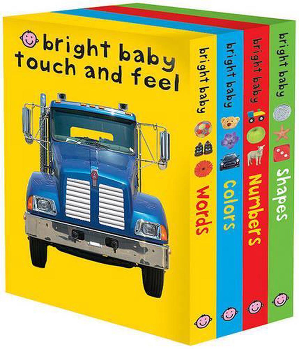 Bright Baby Touch and Feel Words/Colors/Numbers/Shapes by Roger Priddy