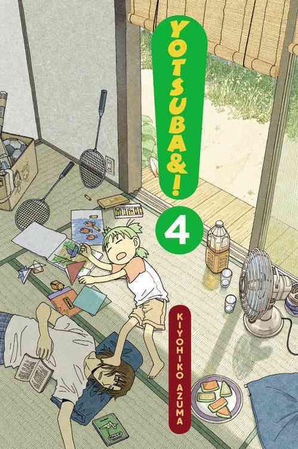 Yotsuba&!, Volume 4 by Kiyohiko Azuma (English) Paperback Book Free