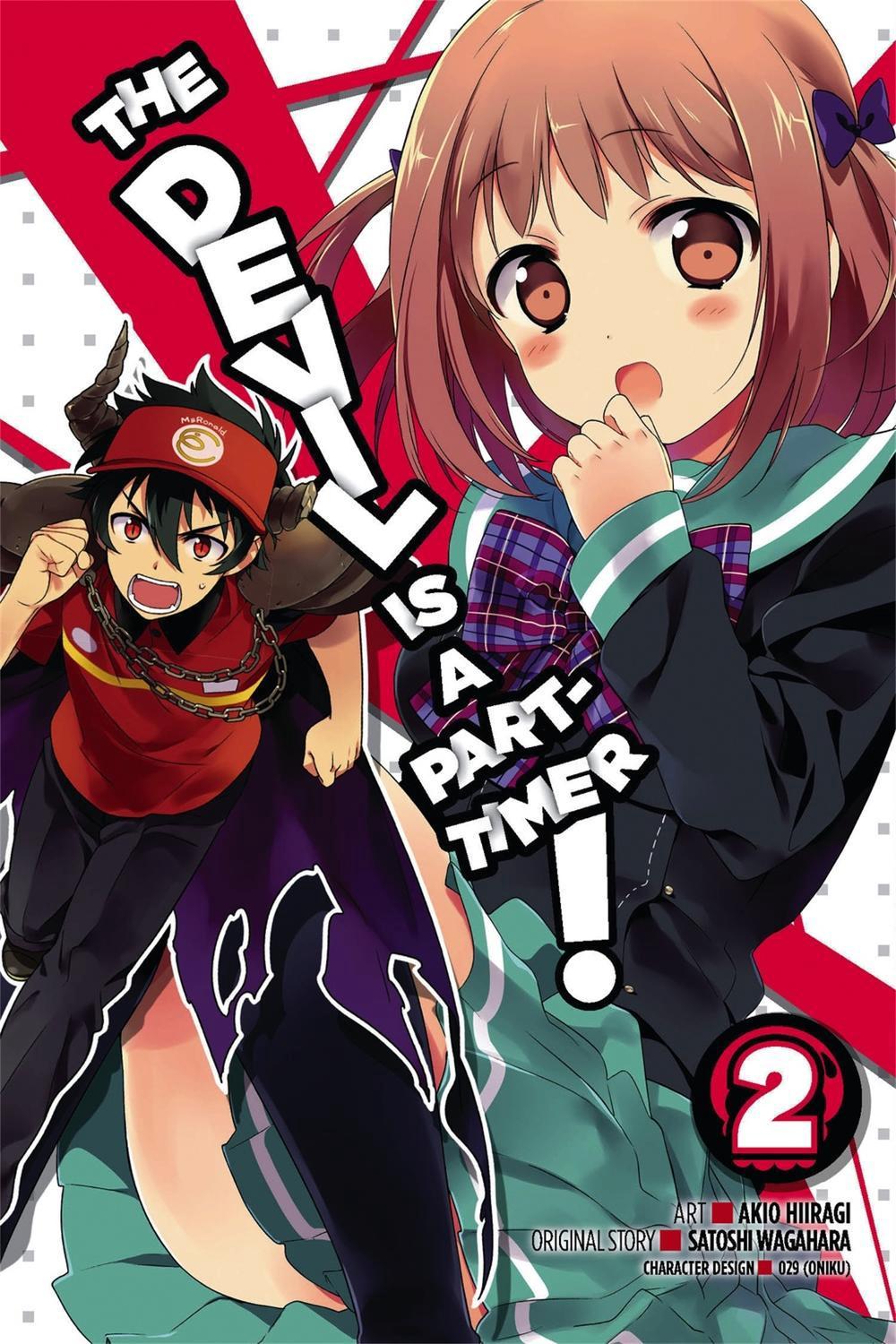 The Devil Is A Part Timer Manga Devil Is a Part-timer!, Vol. 2 (manga) by Satoshi Wagahara (English
