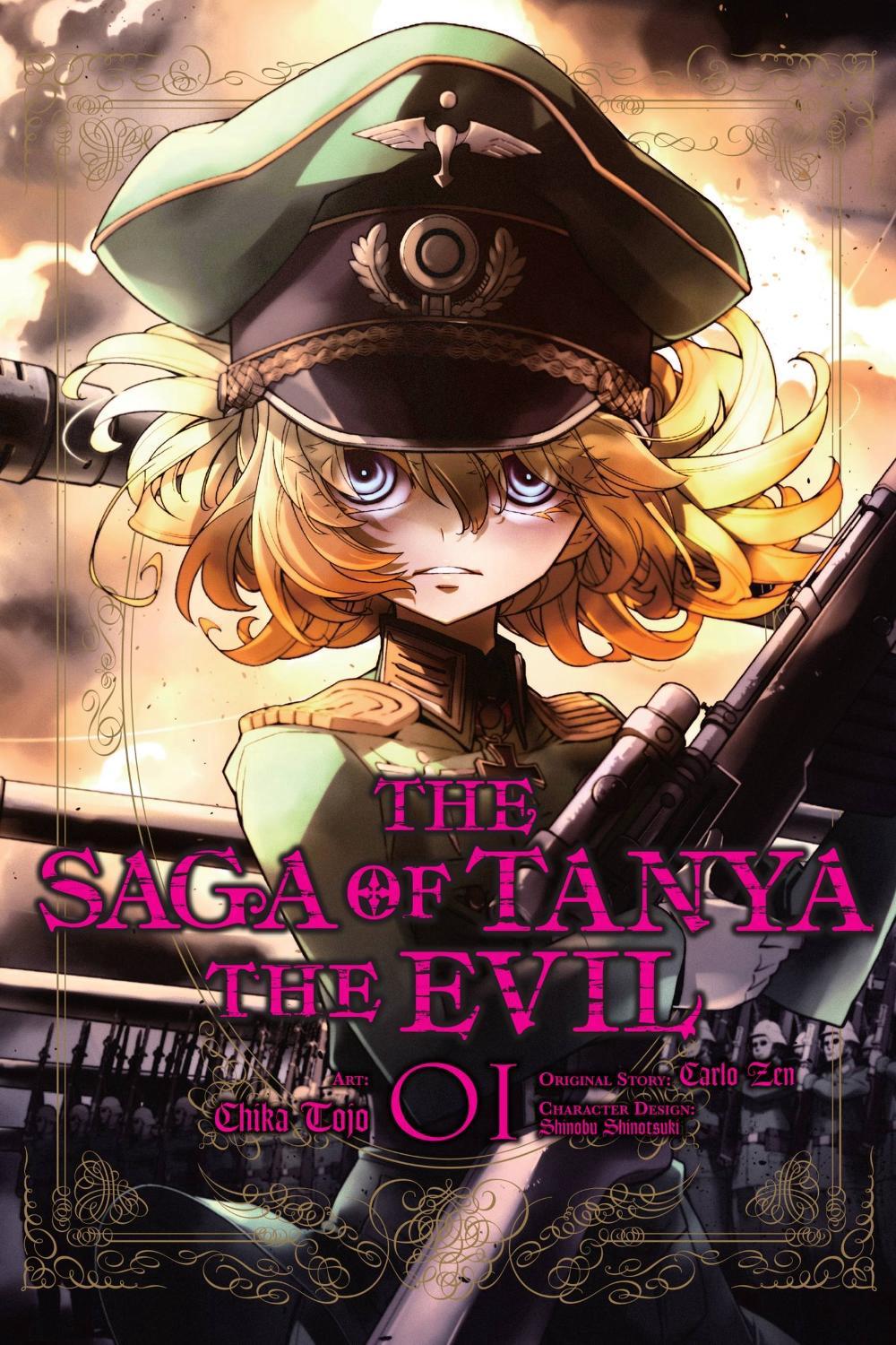 Tanya The Evil Manga Saga of Tanya the Evil, Vol. 1 (manga) by Carlo Zen (English) Paperback