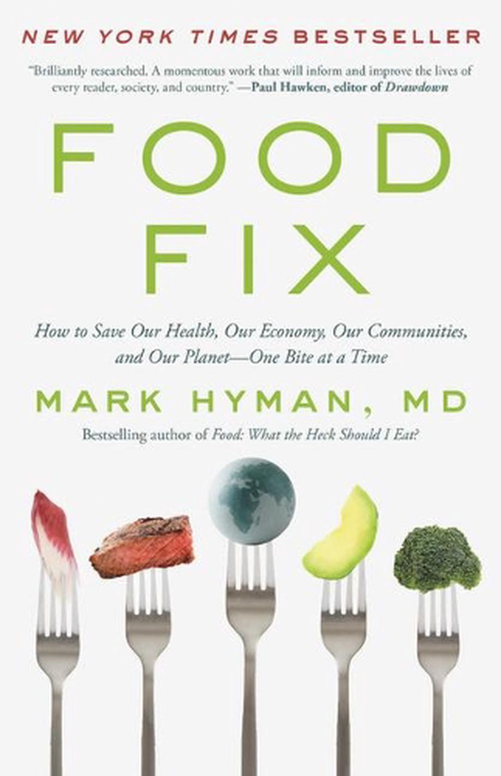 Food Fix by Dr. Mark Hyman (English) Hardcover Book Free