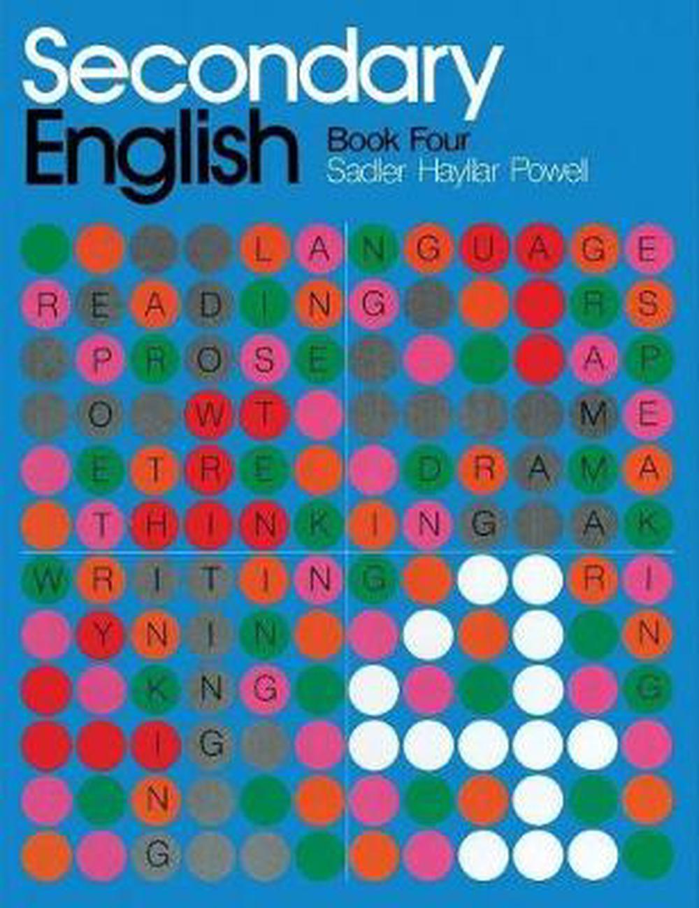 Secondary English by Rex K. Sadler Paperback Book Free Shipping!