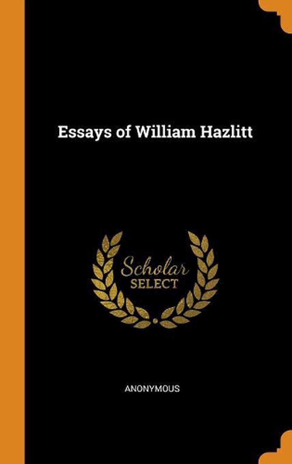 william hazlitt essays