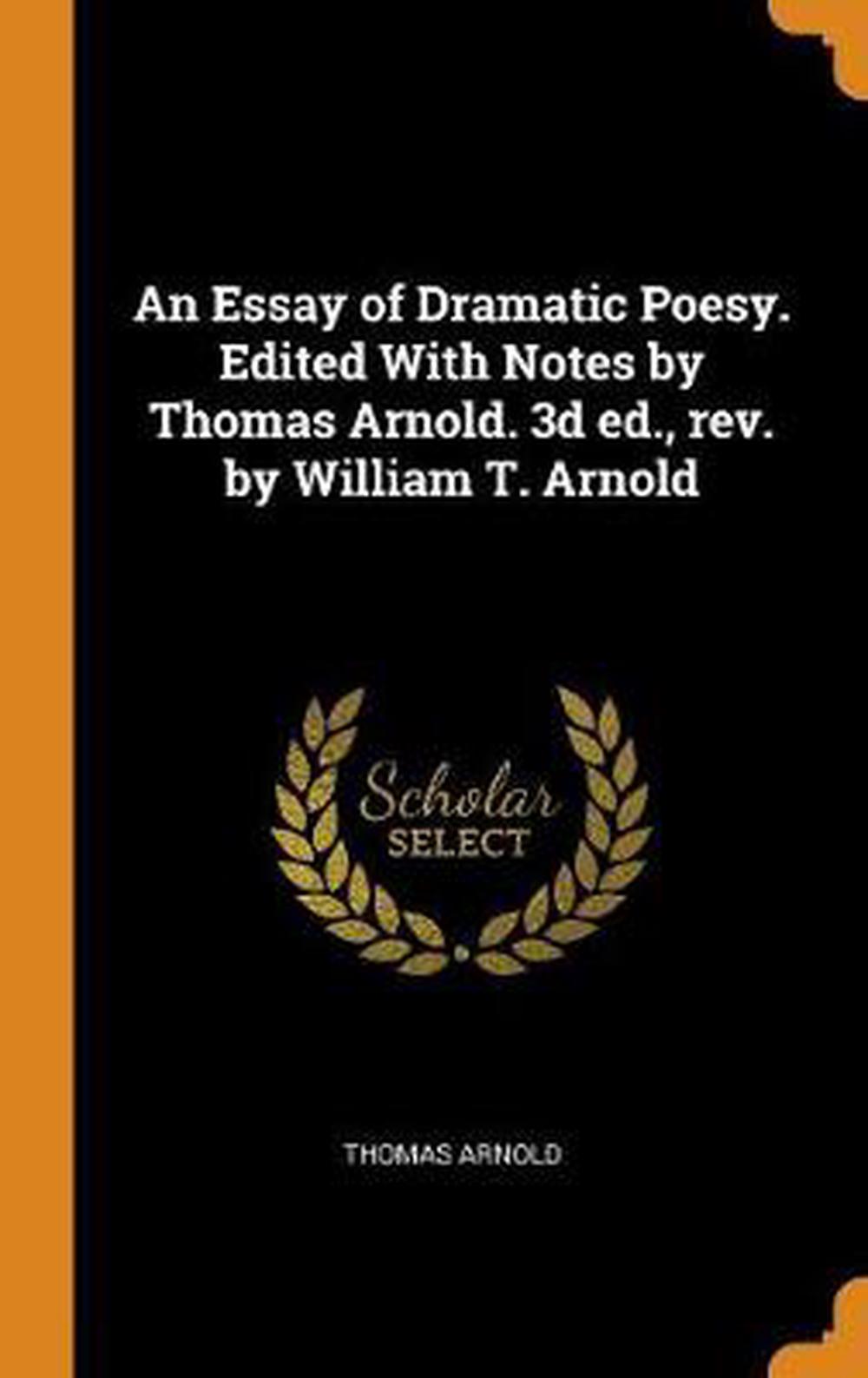 an essay of dramatic poesy questions and answers
