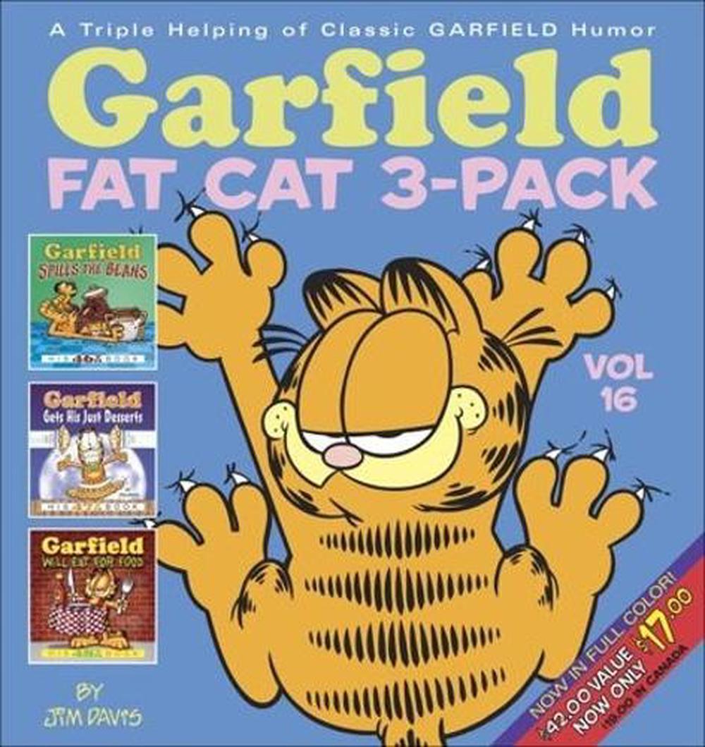 fat garfield cat plush