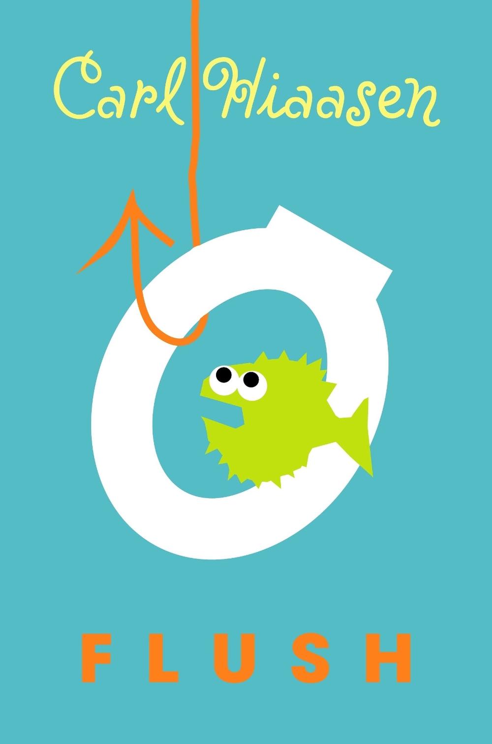 Flush by Carl Hiaasen (English) Hardcover Book Free Shipping