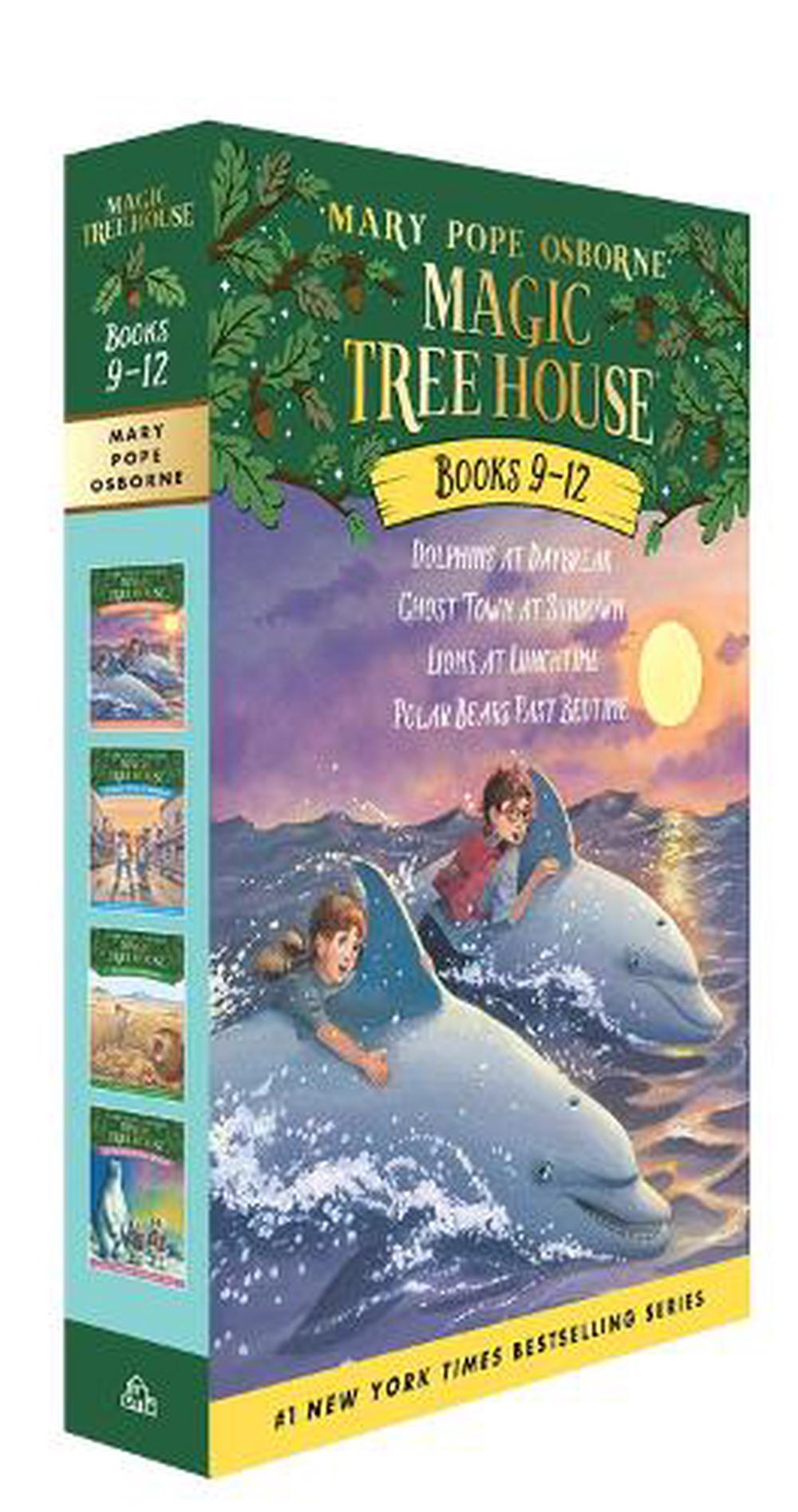 Magic Tree House #9-12: Books 9-12 by Mary Pope Osborne (English) Boxed ...