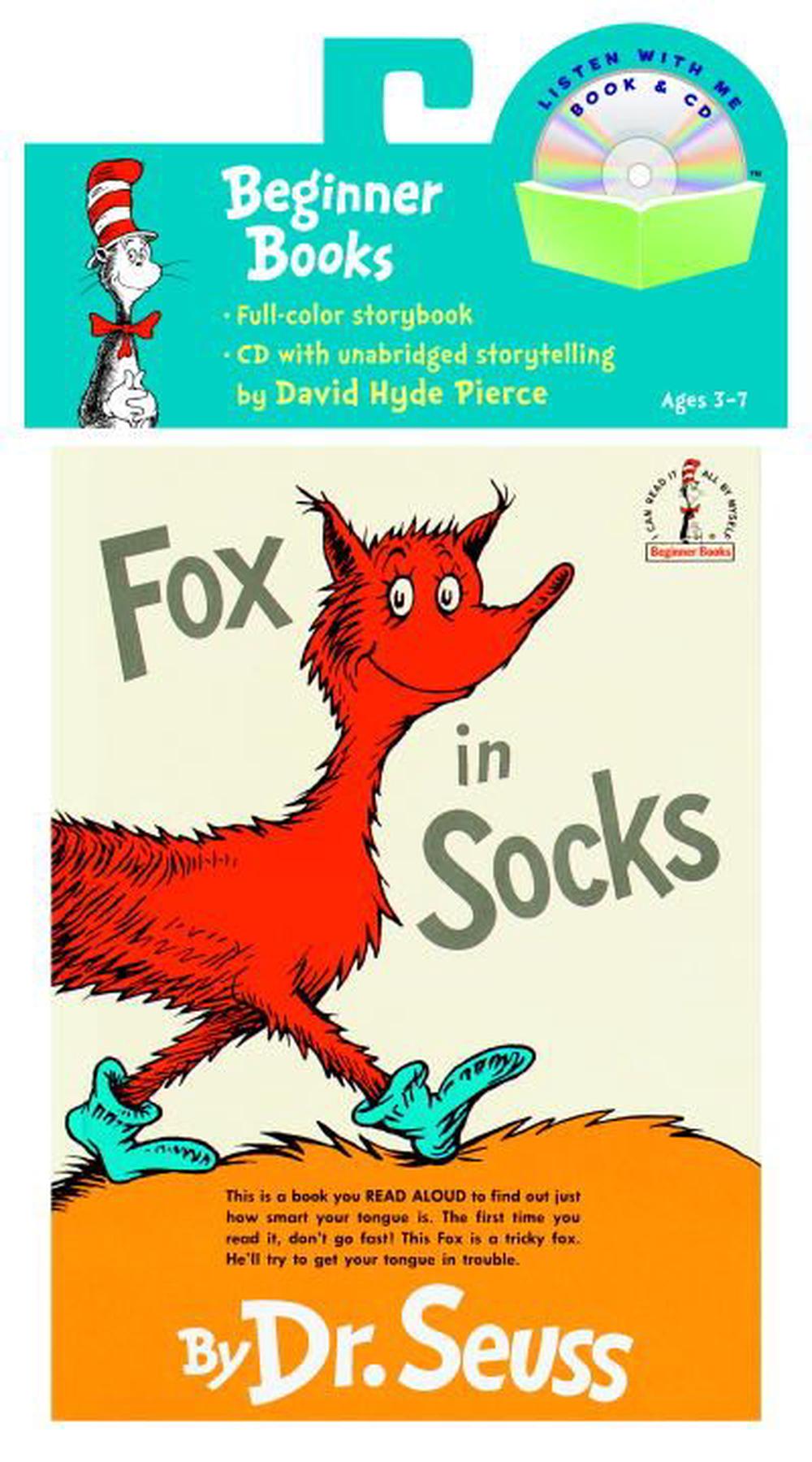 Fox in Socks [With CD (Audio)] by Dr Seuss (English) Paperback Book