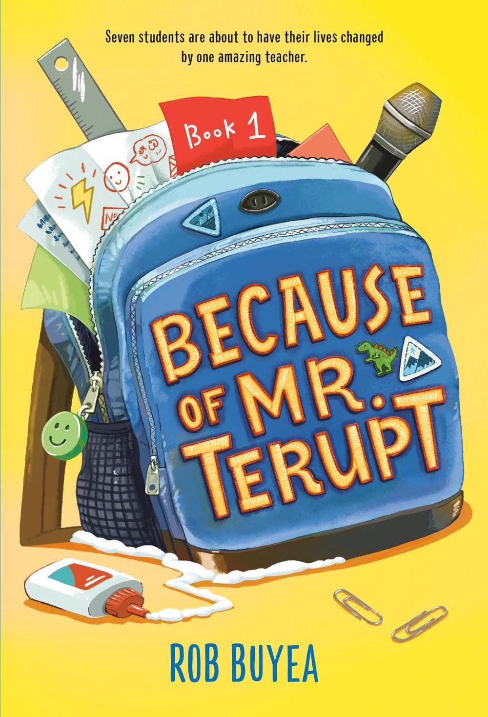 Because of Mr. Terupt by Rob Buyea (English) Paperback Book Free
