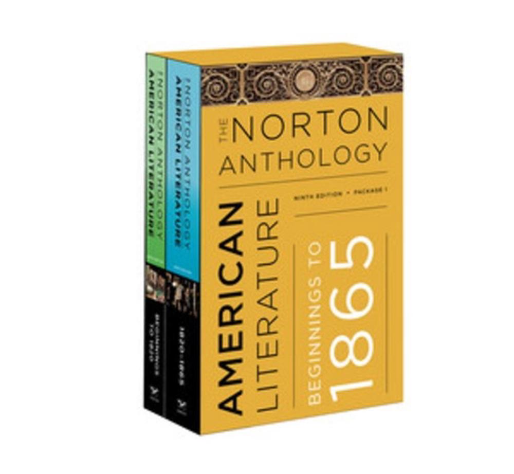 The Norton Anthology of American Literature: Beginnings to 1865 by ...