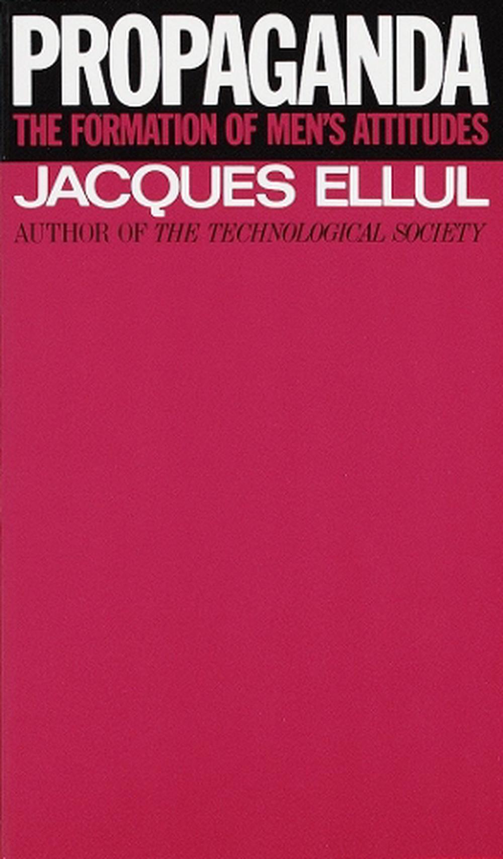 Propaganda by Jacques Ellul (English) Paperback Book Free Shipping ...