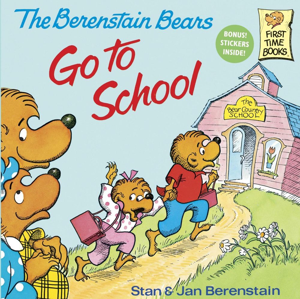 Berenstain Bears Go to School by Stan Berenstain (English) Paperback ...
