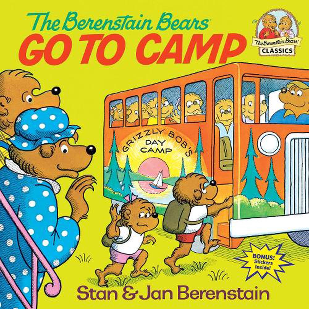 The Berenstain Bears Go to Camp by Stan Berenstain (English) Paperback