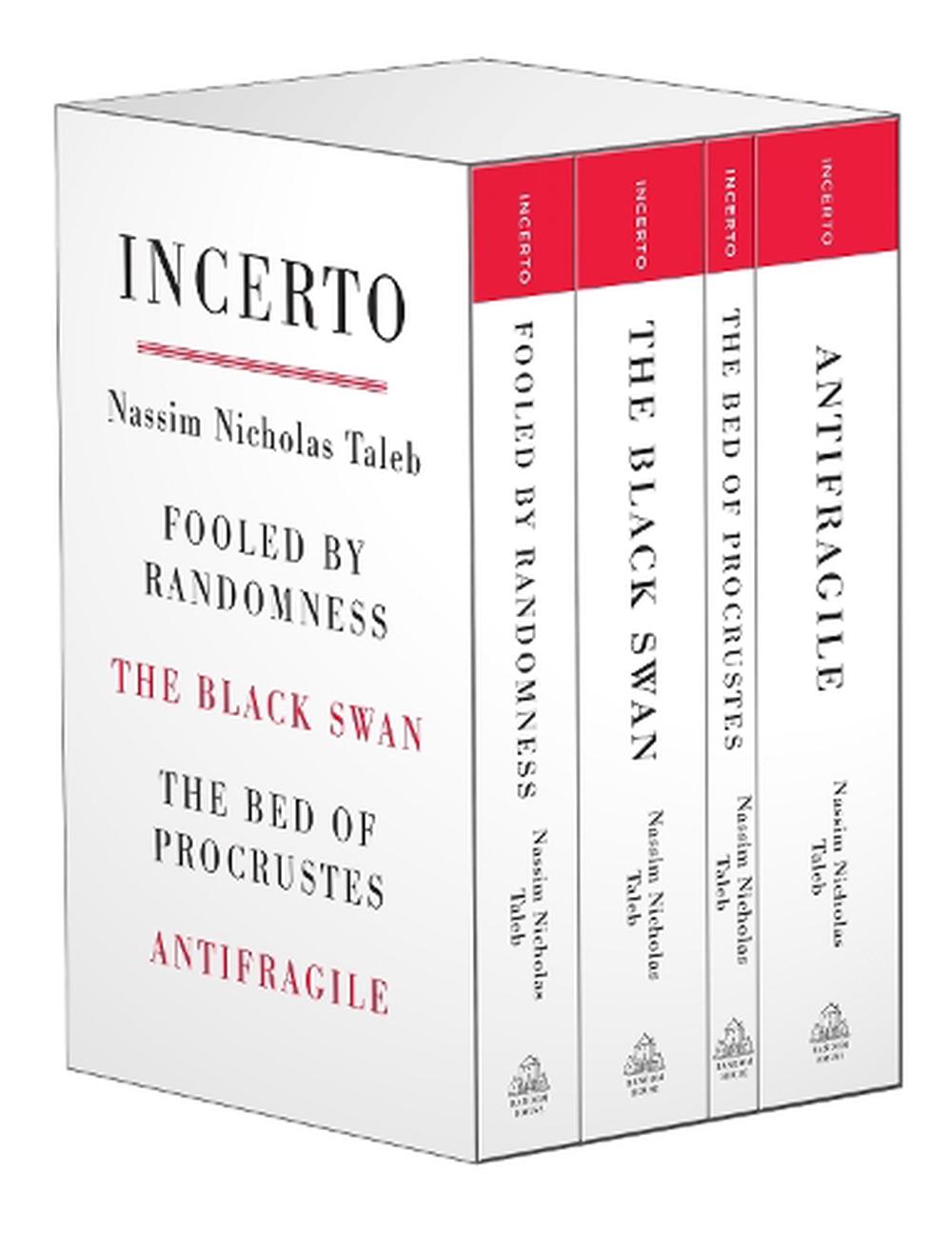 Incerto-Fooled-by-Randomness-The-Black-Swan-The-Bed-of-Procrustes-Antifragile